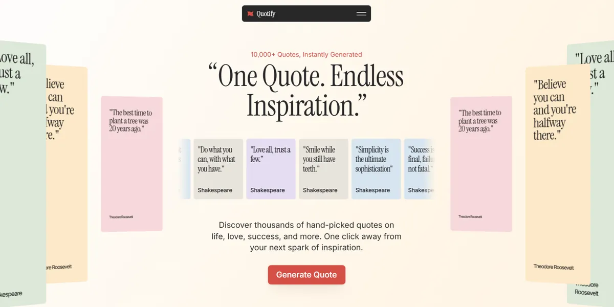 Jiro template: quote generator